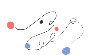 Road map illustration